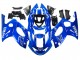 Yamaha YZF600R Thundercat Motorrad Verkleidung 1996-2007 - Blau Weiss Silber