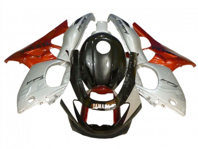 Yamaha YZF600R Thundercat Motorrad Verkleidung 1996-2007 - Schwarz Silber Orange