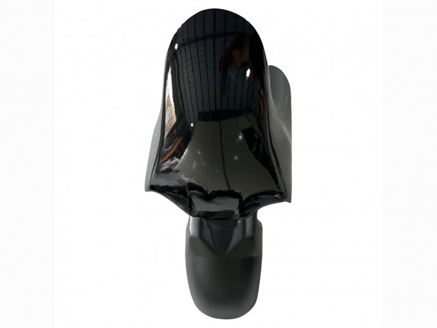 Yamaha YZF 1000R Thunderace Motorrad Verkleidung Kit 1997-2007 - Schwarz mit Rot Flamme