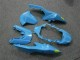 Suzuki GSXR 1000 Motorrad Verkleidung 2009-2016 - Blau Gelb Rizla 19 Rot