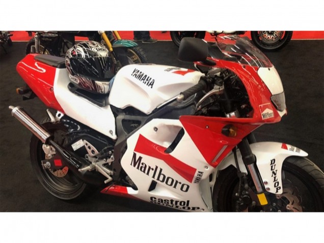 Yamaha TZR250 3XV Motorrad Verkleidung 1991-1994 - Weiss Rot Marlboro Castrol Dunlop