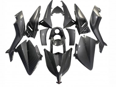 Yamaha TMAX530 Motorrad Verkleidung 2012-2014 - Schwarze Carbonfaser