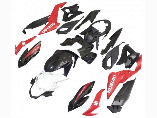 Suzuki GSX-S 750 Motorrad Verkleidung 2017-2022 - Rot Weiss