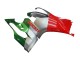 Ducati Panigale V2 Motorrad Verkleidung 2020-2024 - Silber Rot Grun