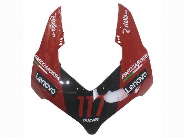 Ducati Panigale V4 V4S Motorrad Verkleidung 2020-2021 - Rot Glanzendes Schwarz Lenovo 117