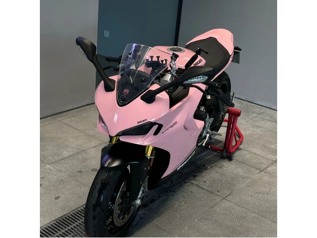 Ducati 2021-2024 Ducati Supersport 950/950S Motorrad Verkleidung 2021-2024 - Rosa Schwarz