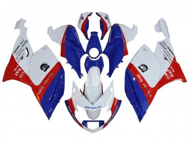 BMW K1200S Abs Verkleidungen 2005-2010 - Weiss Rot Blau