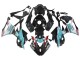 BMW S1000RR Motorrad Verkleidung 2023-2024 - Hellblau Matt Schwarz Petronas
