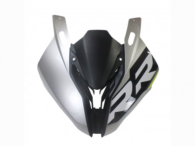 BMW S1000RR Motorrad Verkleidung 2023-2024 - Silber Matt Schwarz Limetten Grun