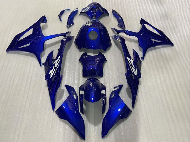 BMW S1000RR Motorrad Verkleidung 2023-2024 - Glanzendes Dunkel Blau