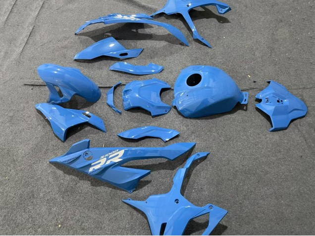 BMW S1000RR Motorrad Verkleidung 2023-2024 - Glanzendes Blau