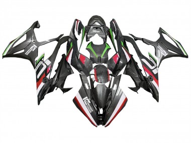 BMW S1000RR Motorrad Verkleidung 2019-2022 - Schwarz Rot Grun Pata