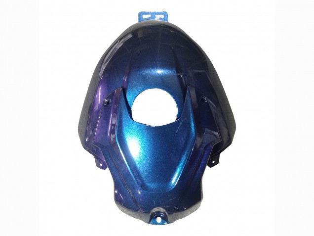 BMW S1000RR Motorrad Verkleidung 2019-2022 - Gradient Blau Lila Geschmiedet Carbonfaser