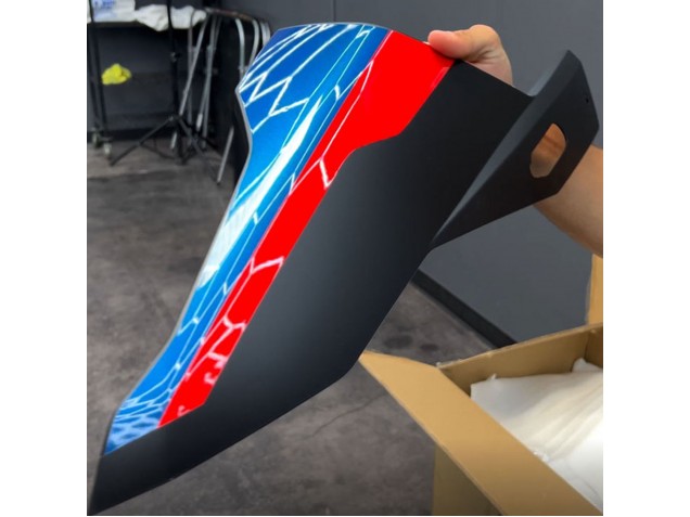BMW S1000RR Motorrad Verkleidung 2019-2022 - Schwarz Blau Rot