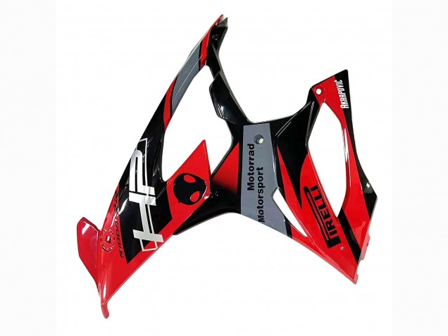BMW S1000RR Motorrad Verkleidung 2019-2022 - Schwarz Rot Grau