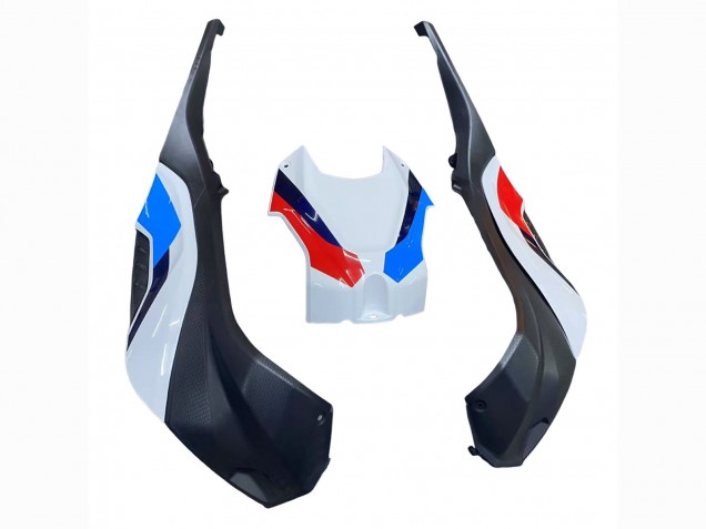 BMW S1000RR Motorrad Verkleidung 2019-2022 - Schwarz Rot Flamme