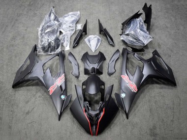 BMW S1000RR Motorrad Verkleidung 2019-2022 - Schwarz Rot