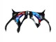BMW S1000RR Motorrad Verkleidung 2019-2022 - Weiss Blau Rot Schwarz