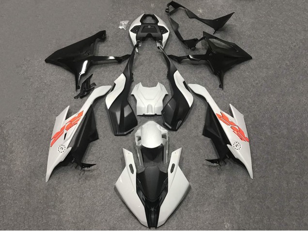 BMW S1000RR Motorrad Verkleidung 2019-2022 - Weiss Schwarz