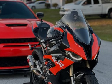 BMW S1000RR Motorrad Verkleidung 2019-2022 - Rot Schwarz