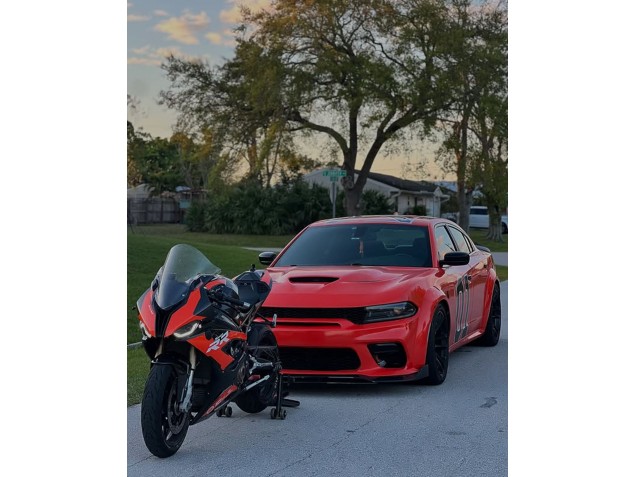 BMW S1000RR Motorrad Verkleidung 2019-2022 - Rot Schwarz