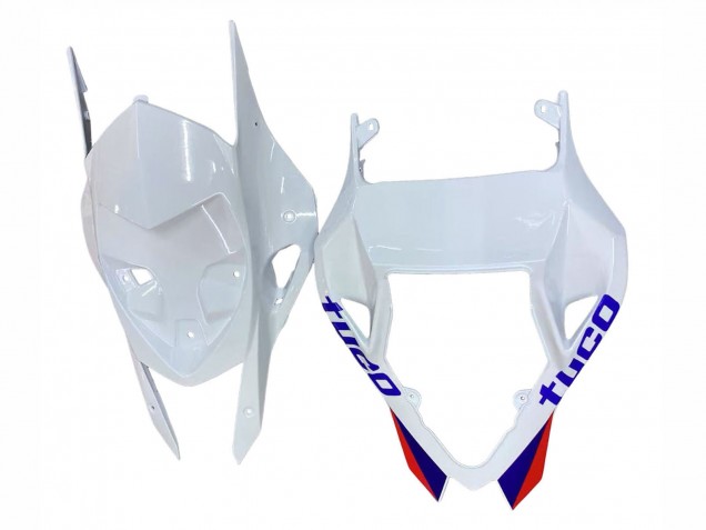BMW S1000RR Motorrad Verkleidung 2009-2014 - Weiss Rot Blau Schwarz Tyco