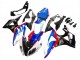 BMW S1000RR Komplette Abs Verkleidung 2009-2014 - Weiss Rot Blau Glanzendes Schwarz