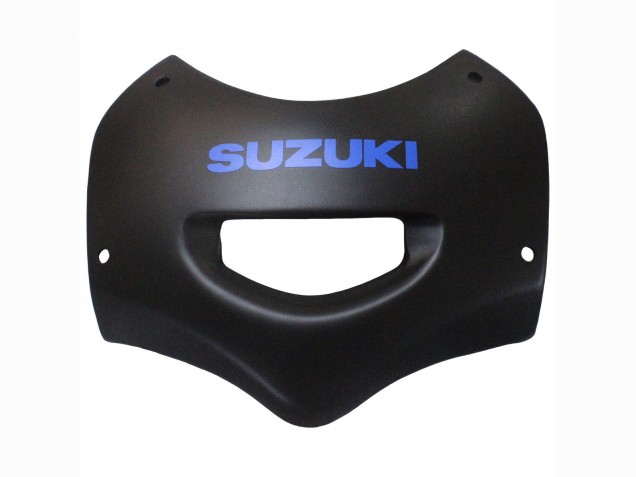 Suzuki GSX600F/GSX750F Motorrad Verkleidung 2004-2006 - Matt Schwarz mit Blau Logo