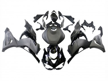 Kawasaki ZX6R Motorrad Verkleidung 2023-2025 - Grau Ninja