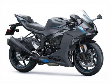 Kawasaki ZX6R Motorrad Verkleidung 2023-2025 - Grau Ninja