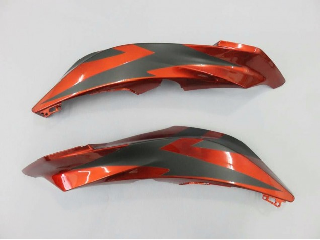 Honda CBR600RR Motorrad Verkleidung Kit 2007-2008 - Orange Matt Schwarz