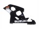 Suzuki GSXR 600 / GSXR 750 Motorrad Verkleidung 2004-2005 - Glanzendes Schwarz