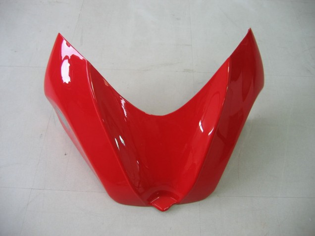 Suzuki GSXR 600 / GSXR 750 Motorrad Verkleidung 2006-2007 - Weiss Rot Glanzendes Schwarz