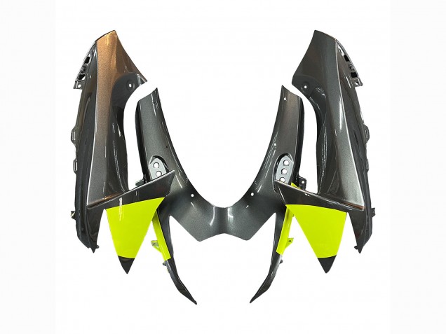 Suzuki GSXR 600 / GSXR 750 Motorrad Verkleidung 2011-2024 - Silber Gelb Schwarz