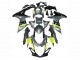 Suzuki GSXR 600 / GSXR 750 Motorrad Verkleidung 2011-2024 - Silber Gelb Schwarz