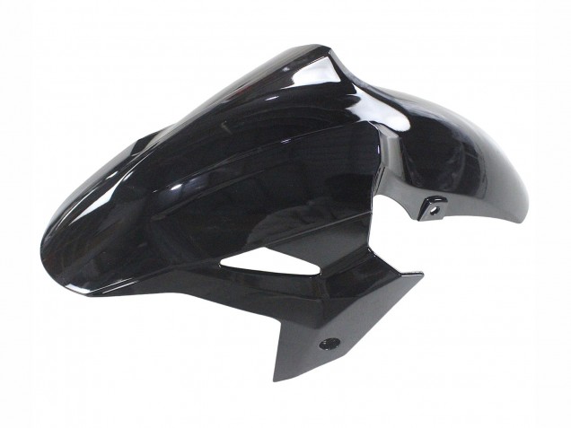 Kawasaki Ninja 400 Motorrad Verkleidung 2018-2024 - Glanzendes Schwarz Matt Schwarz Weiss Aufkleber