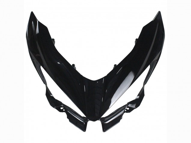 Kawasaki Ninja 400 Motorrad Verkleidung 2018-2024 - Glanzendes Schwarz Matt Schwarz Weiss Aufkleber