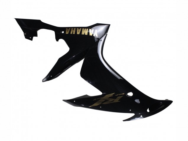 Yamaha YZF 1000 R1 Motorrad Verkleidung 2004-2006 - Glanzendes Schwarz Gold Aufkleber