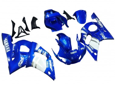 Yamaha YZF 600 R6 Motorrad Verkleidung 1998-2002 - Blau Weiss