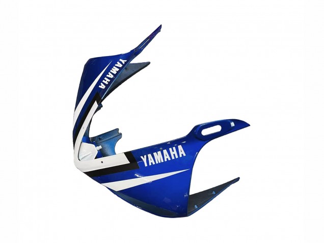 Yamaha YZF R6S Motorrad Verkleidung 2006-2009 - Blau Weiss Glanzendes Schwarz Yamalube