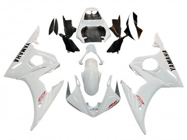 Yamaha YZF R6S Motorrad Verkleidung Kit 2006-2009 - Weiss