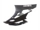 Yamaha YZF 600 R6 Motorrad Verkleidung 2006-2007 - Glanzendes Schwarz Matt Schwarz