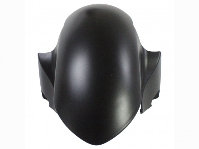 Yamaha YZF 600 R6 Motorrad Verkleidung 2008-2016 - Glanzendes Schwarz Matt Schwarz Rot Streifen