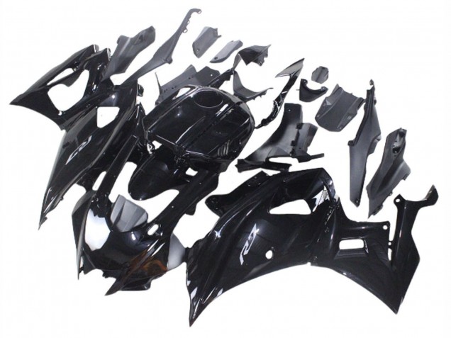 Yamaha YZF R7 Motorrad Verkleidung 2021-2024 - Glanzendes Schwarz