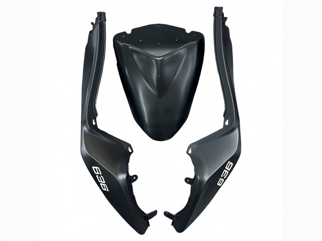 Kawasaki ZX6R Motorrad Verkleidung 2013-2018 - Matt Schwarz