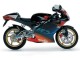 Aprilia RS125 Motorrad Verkleidung 2000-2005 - Schwarz Rot Silber