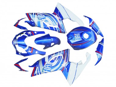 Aprilia RS125 Motorrad Verkleidung 2006-2011 - Weiss Blau Rot