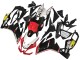 Aprilia RS4 50 125 Motorrad Verkleidung 2012-2018 - Weiss Rot Gelb Glanzendes Schwarz