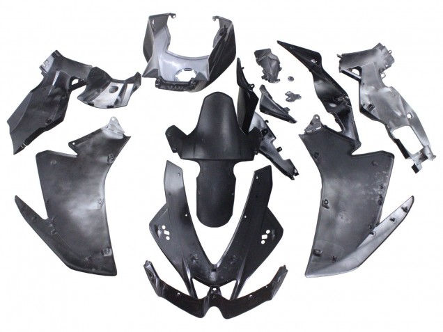 Aprilia RS4 50 125 Motorrad Verkleidung 2012-2018 - Glanzendes Schwarz