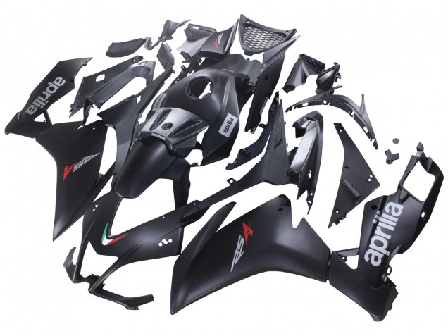 Aprilia RS4 50 125 Motorrad Verkleidung 2012-2018 - Matt Schwarz